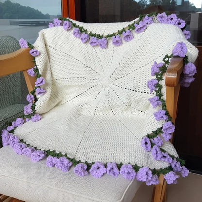Flower Bouquet Blankets