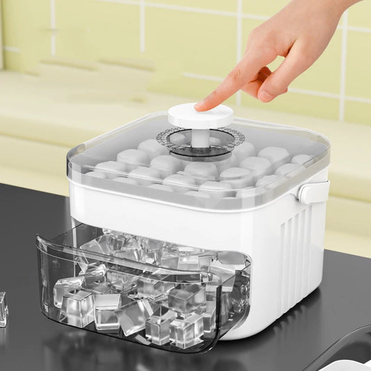 50-Cube Ice Maker with Easy Press Cap