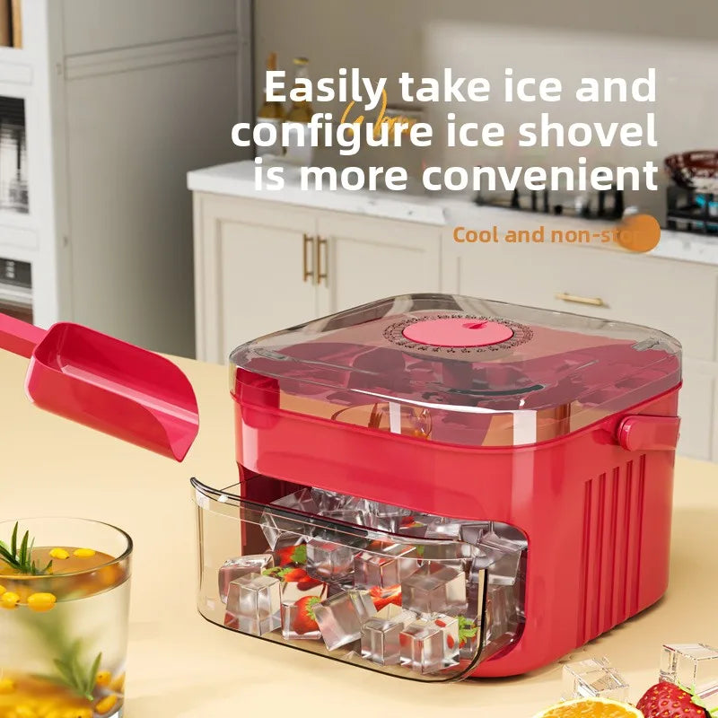 50-cube ice maker with easy press cap