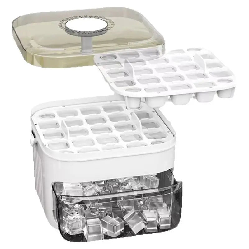 50-cube ice maker with easy press cap